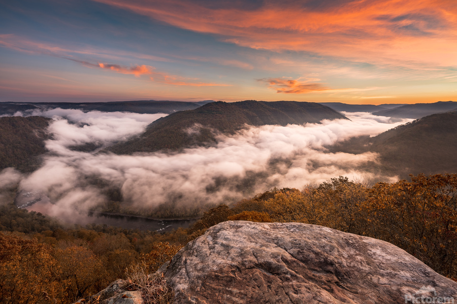 Grand View in New River Gorge  Imprimer