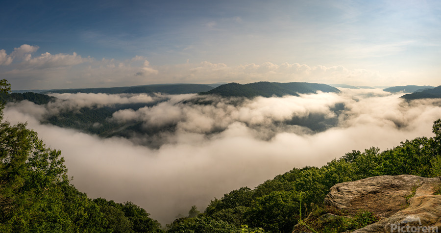 Grand View in New River Gorge  Print