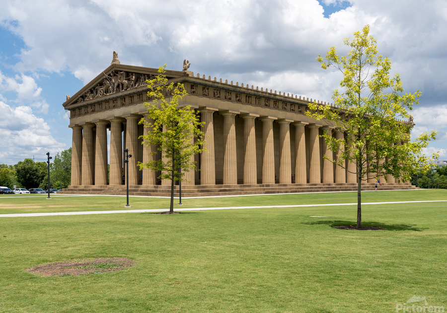 Replica of the Parthenon in Nashville  Imprimer