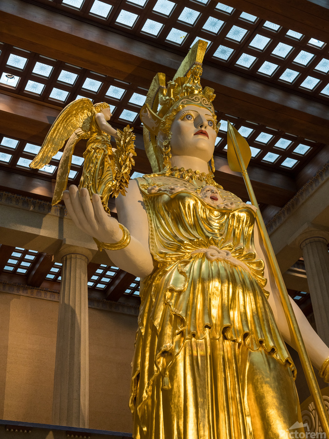 Statue of Athena in Nashville Parthenon  Print