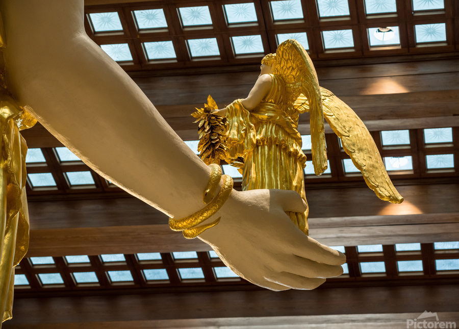 Statue of Athena in Nashville Parthenon  Imprimer