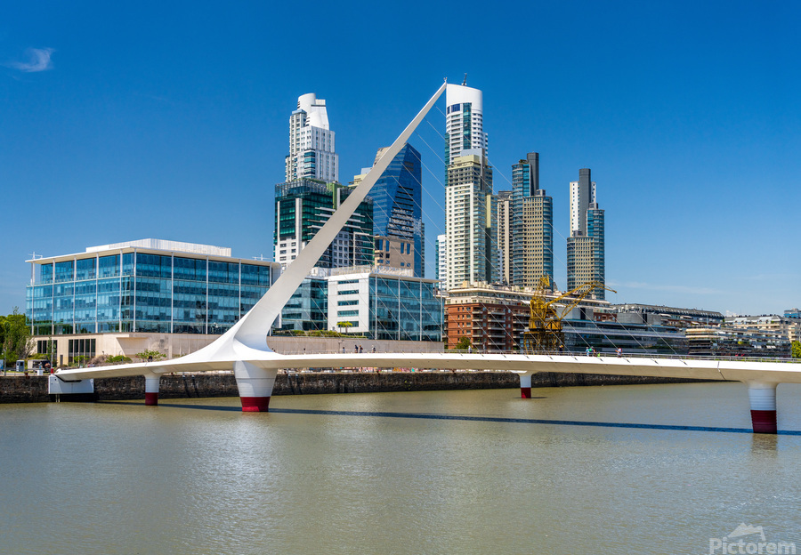 Modern development in the Puerto Madero district of Buenos Aires  Print