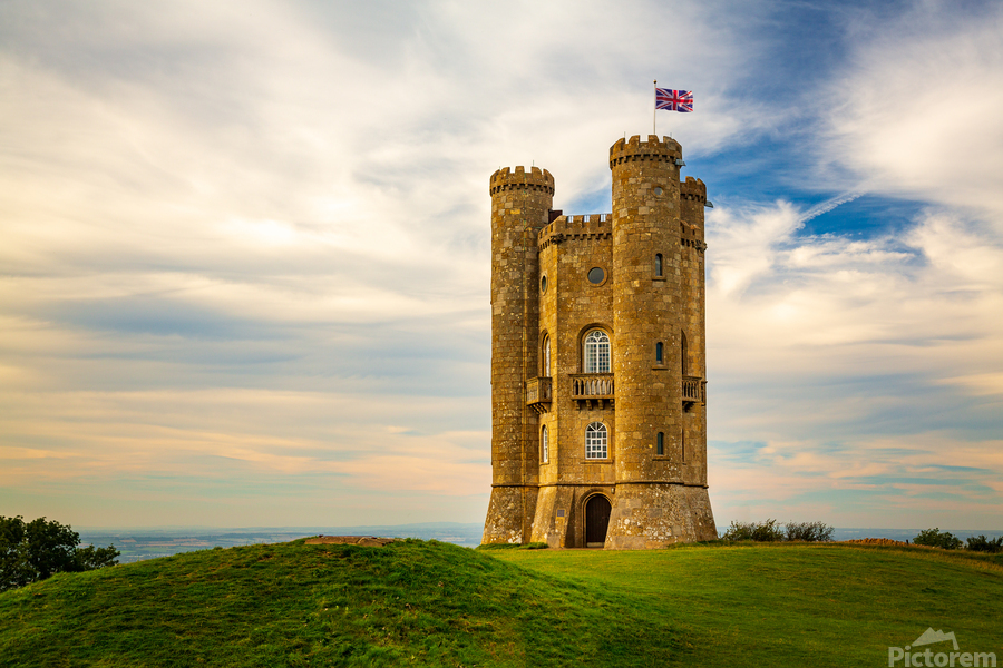 Broadway Tower in Cotswolds England  Print