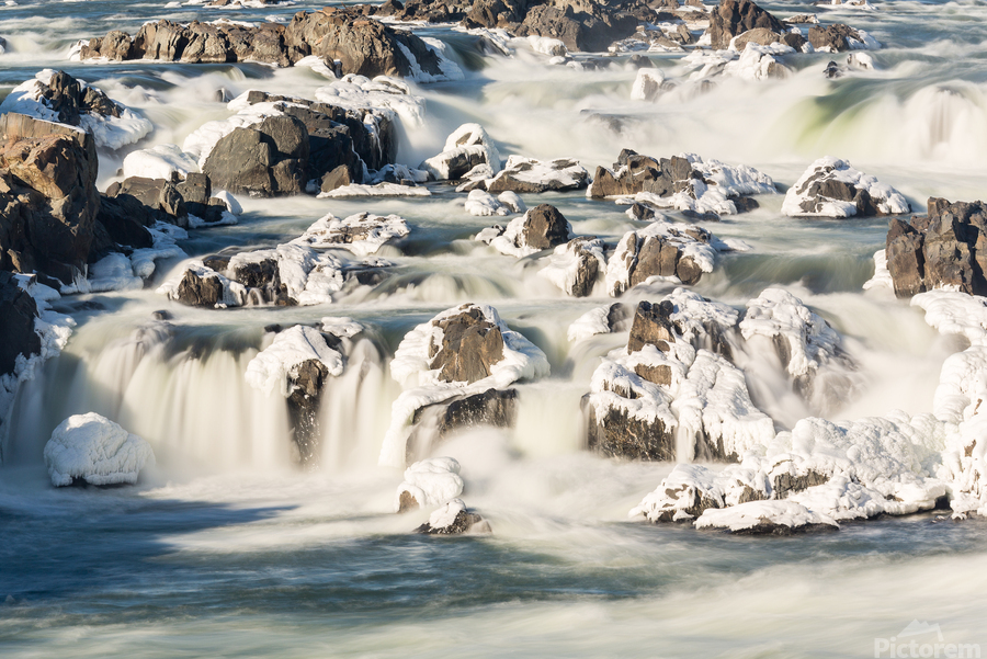 Great Falls on Potomac outside Washington DC  Imprimer