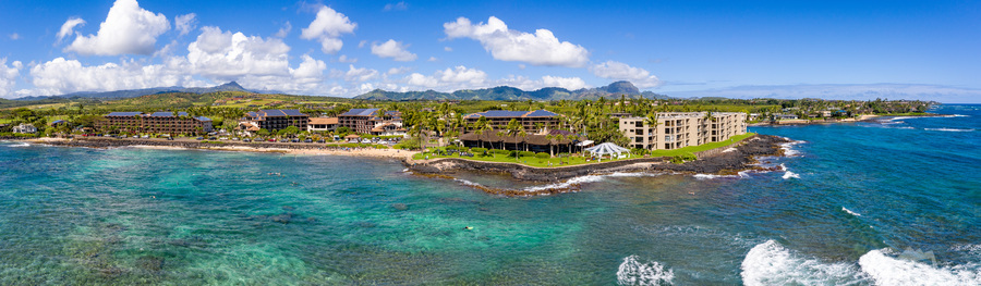 Lawai Beach on the south shore of Kauai in Hawaii  Print