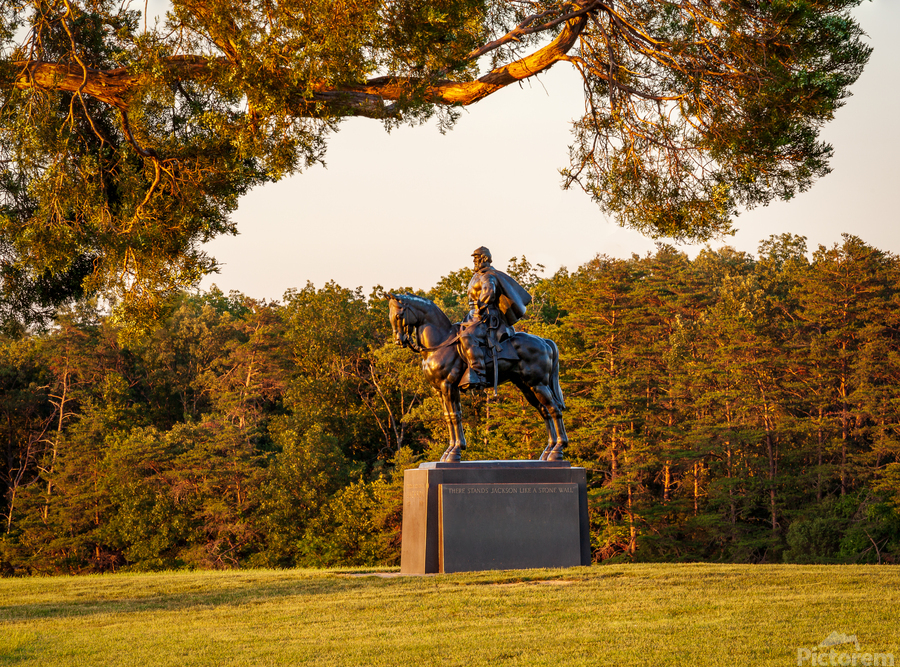 Statue of Stonewall Jackson at Manassas  Imprimer