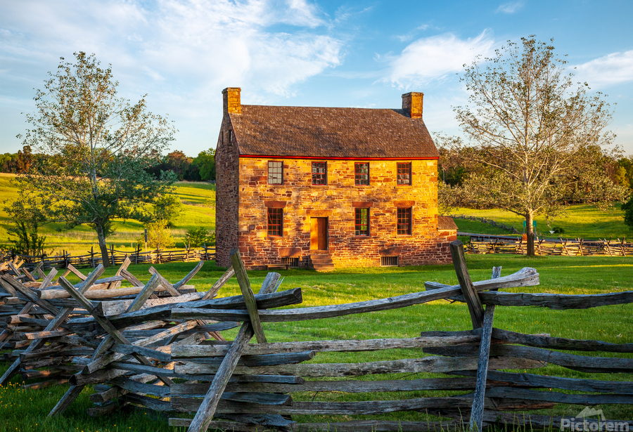 Old Stone House Manassas Battlefield  Imprimer