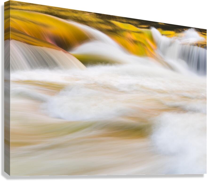 Valley Falls State Park Waterfall in West Virginia Canvas Print