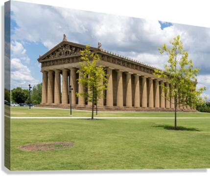 Replica of the Parthenon in Nashville  Canvas Print