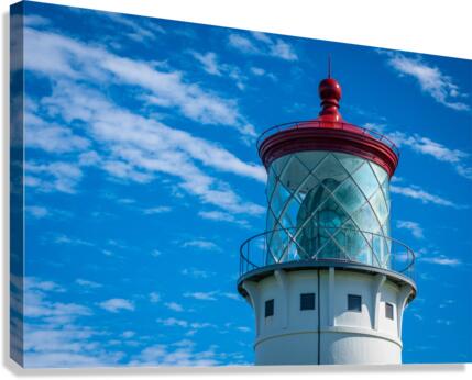 Detail of the lamp on Kilauea Lighthouse  Canvas Print