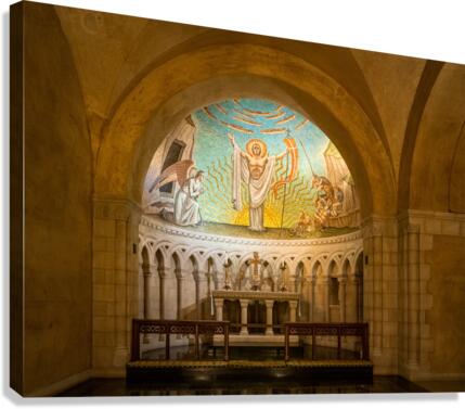 Bethlehem chapel in Washington Cathedral  Impression sur toile