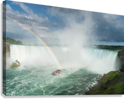 Canadian or Horseshoe Falls at Niagara  Impression sur toile