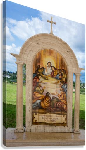 Basilica of Mongomo in Equatorial Guinea  Impression sur toile