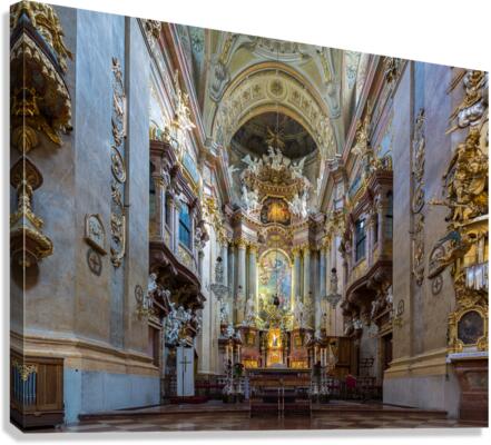 St Peters Parish Church Vienna  Impression sur toile