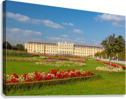Schonbrunn Palace Vienna Austria Canvas Print