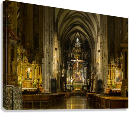 St Stephens Cathedral Vienna  Canvas Print