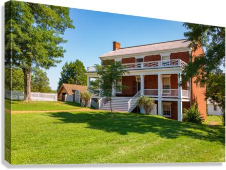 McLean House at Appomattox Court House National Park  Canvas Print