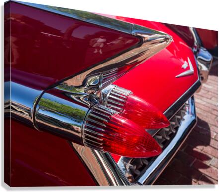 Cadillac Eldorado tail lights  Canvas Print