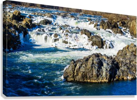 Great Falls on Potomac outside Washington DC  Canvas Print