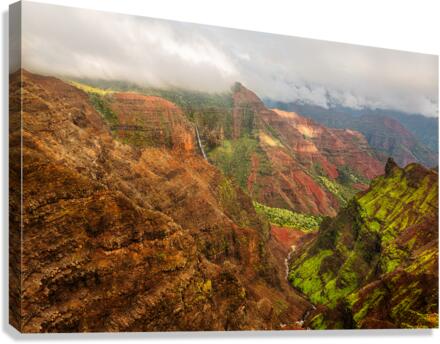 Waimea Canyon Kauai island Hawaii Canvas Print