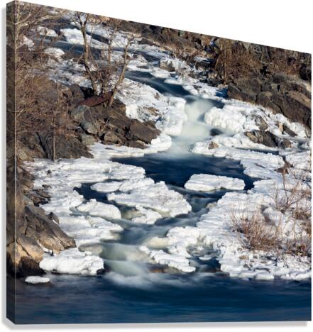 Great Falls on Potomac outside Washington DC  Canvas Print