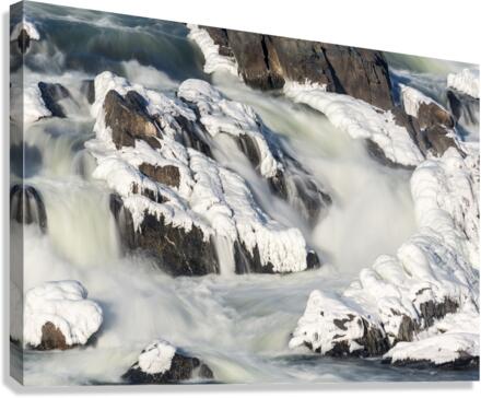Great Falls on Potomac outside Washington DC Canvas Print