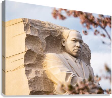 Martin Luther King Monument Washington DC  Canvas Print