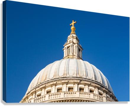 St Pauls Cathedral Church London England  Canvas Print