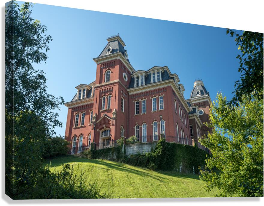 Woodburn Hall at WVU in Morgantown WV  Impression sur toile