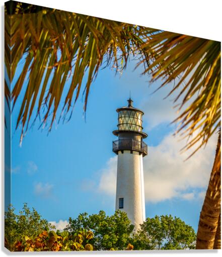 Cape Florida lighthouse in Bill Baggs  Impression sur toile