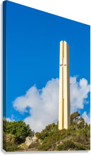 Phillips Theme Tower at Pepperdine University  Impression sur toile
