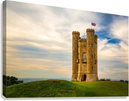 Broadway Tower in Cotswolds England  Impression sur toile