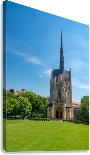 Heinz Chapel building at the University of Pittsburgh Canvas Print