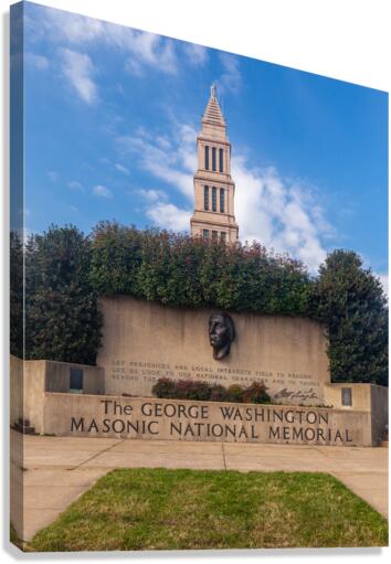 George Washington National Masonic Memorial  Impression sur toile