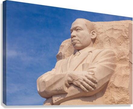 Martin Luther King Monument DC  Canvas Print