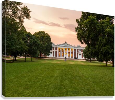 Old Cabell Hall at University of Virginia  Impression sur toile