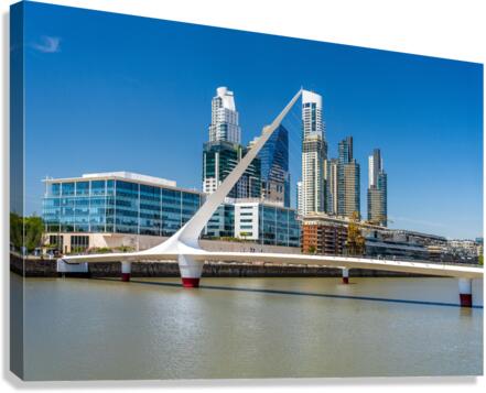 Modern development in the Puerto Madero district of Buenos Aires  Canvas Print