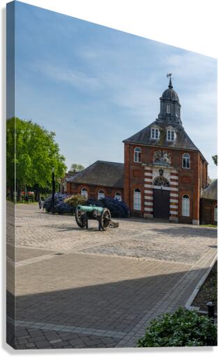 Spring at Royal Brass Foundry in Arsenal Riverside Canvas Print