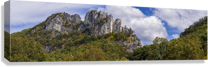 Seneca Rocks in West Virginia  Impression sur toile