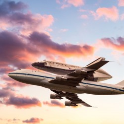 Space Shuttle Discovery flies into retirement