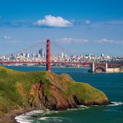 Marin Headlands and Golden Gate Bridge