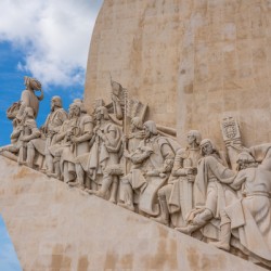 Monument of the Discoveries in Belem near Lisbon