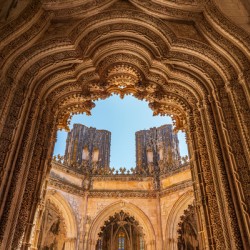 Unfinished chapel at the Monastery of Batalha