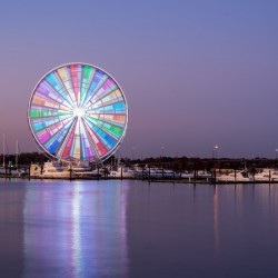 Ferris wheel at National Harbor Washington DC