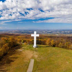 Great Cross of Christ in Jumonville near Uniontown Pennsylvania