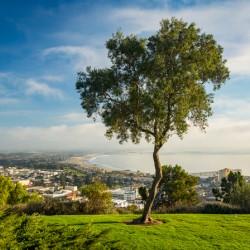Panorama of Ventura from Grant Park