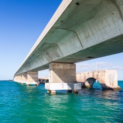 Florida Keys bridge and heritage trail