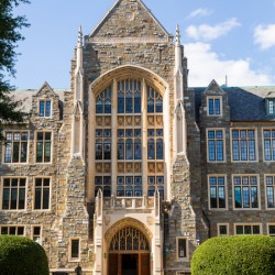 White Gravenor hall Georgetown University DC