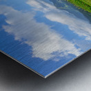 Panoramic view of Hanalei Valley in Kauai Metal print