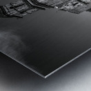 Entrance to the ornate San Jose mission church near San Antonio Metal print